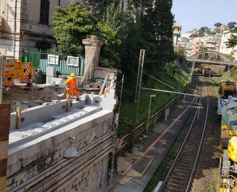 Genova Pegli il nostro impegno per le opere urgenti