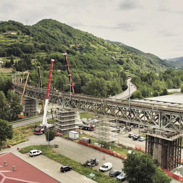 IL VIADOTTO DI BORGO VAL DI TARO: l’intervento della Cemes per un’opera degli anni 2000